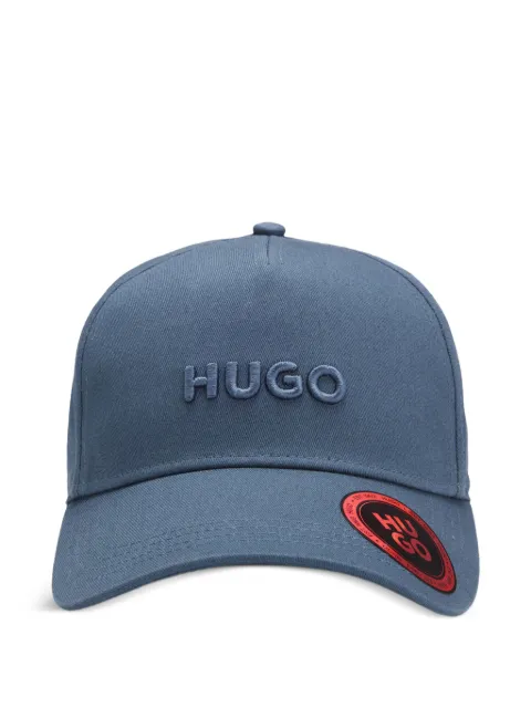 HUGO Jude logo-embroidered baseball cap Blue 50533410