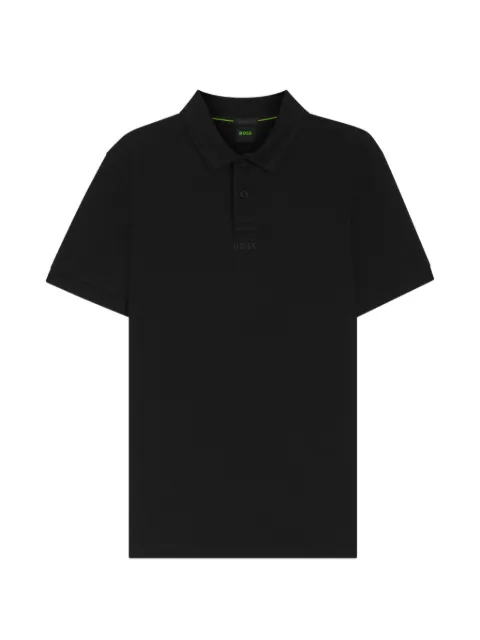 BOSS logo polo shirt Black 50554547