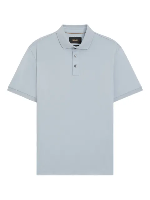 BOSS buttoned polo shirt Blue 50494980