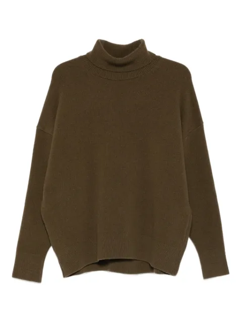 Christian Wijnants koket turtleneck sweater Green KOKET8487