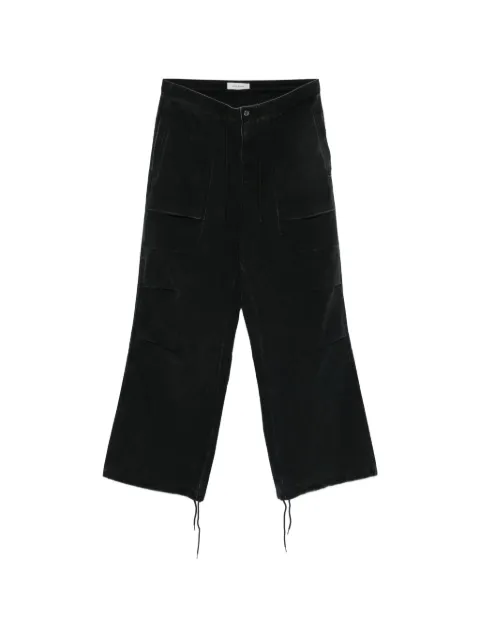 ENTIRE STUDIOS Barren belt-loop trousers Black ESSS26PA05012