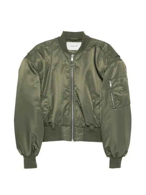 ENTIRE STUDIOS Broad zip-fastening bomber jacket Green ESSS26JA01005