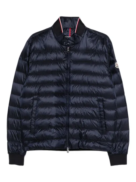 Moncler Rigel logo-patch jacket Blue L10911A00008597XQ