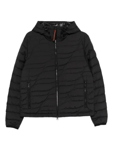 Moncler Chitu logo-patch jacket Black L10911A00002597YW