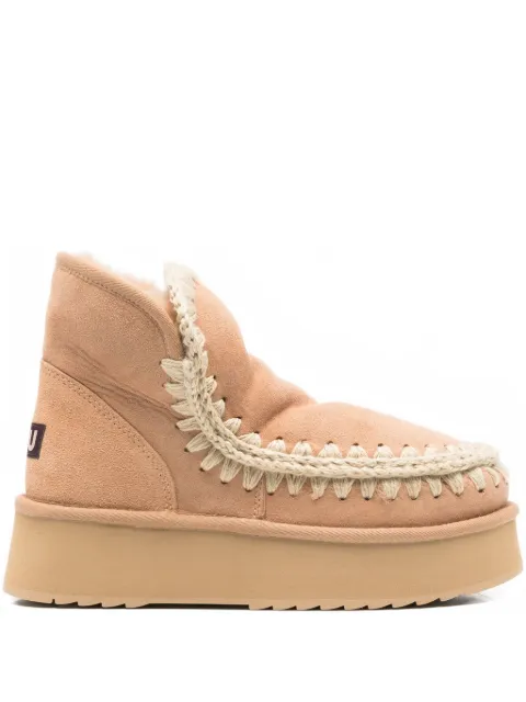 Mou 50mm mini boots Neutrals FW681000AMINIESKIMO