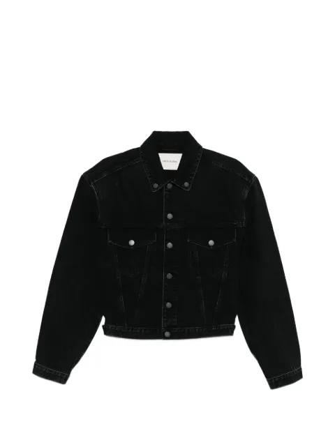 ENTIRE STUDIOS Shrunken denim jacket Black ESUS2611002