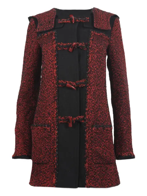 CHANEL Pre-Owned front pockets coat Red DPBON8907