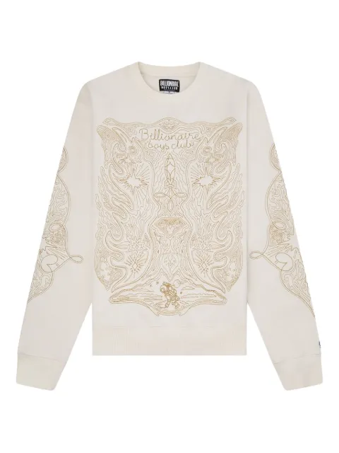 Billionaire Boys Club Shooting Star sweatshirt Neutrals 8418301WHT