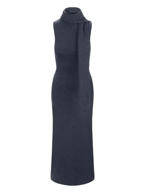 STAUD turtleneck midi dress Grey R25F2130MW