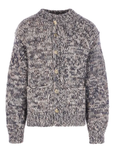 10 CORSO COMO x Federico Curradi button-fastening cardigan Grey S25FC029