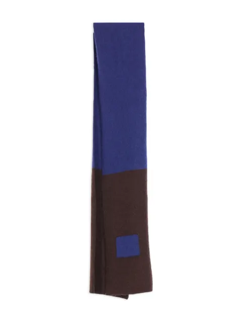 10 CORSO COMO x Federico Curradi knitted scarf Brown S25FC034