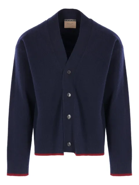 10 CORSO COMO x Federico Curradi V-neck cardigan Blue S25FC006