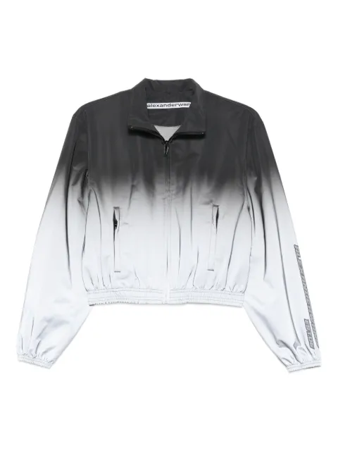 Alexander Wang ombre zip jacket Black 1WC1262709