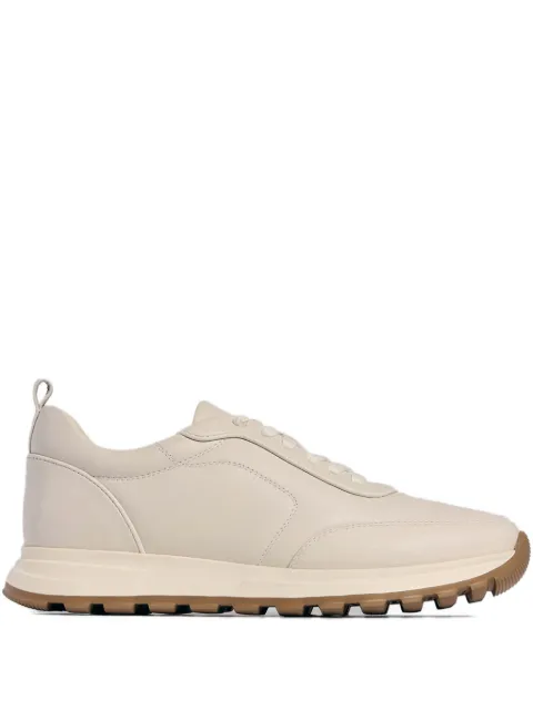 12 STOREEZ leather sneakers Neutrals 128481