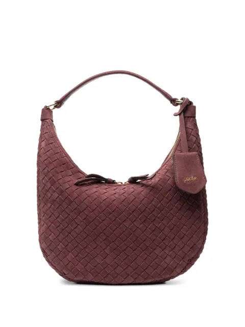 Poche Paris woven tote bag Red ACW0319633362