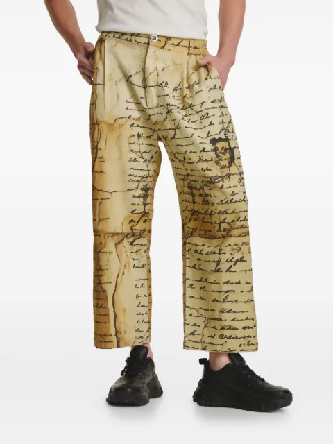 IRINA VOINEA Contracts trousers Neutrals IVYAK02