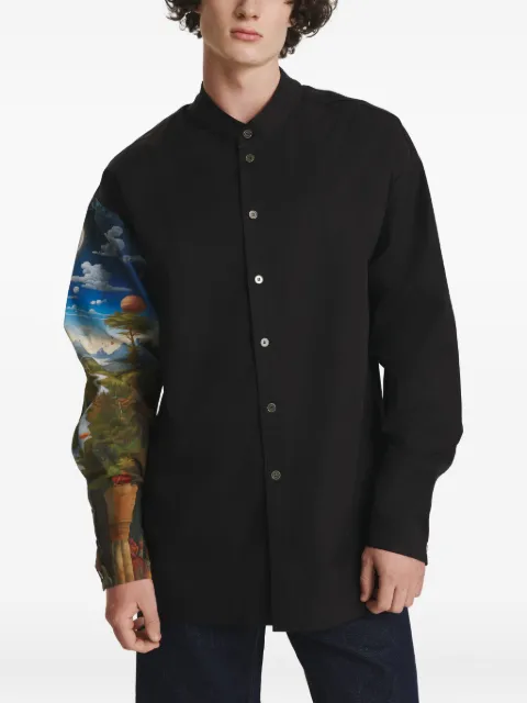 IRINA VOINEA Hybrid shirt Black IVYAI21