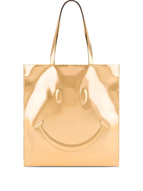 Moschino fringed-strap tote bag Gold MC4098PP1OOG2