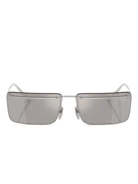 Prada Eyewear rectangle-frame sunglasses Silver PRC53S1BC60N