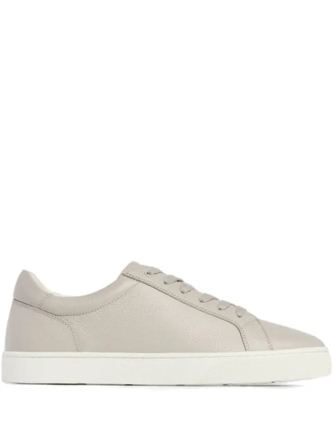 12 STOREEZ leather sneakers Grey 129153