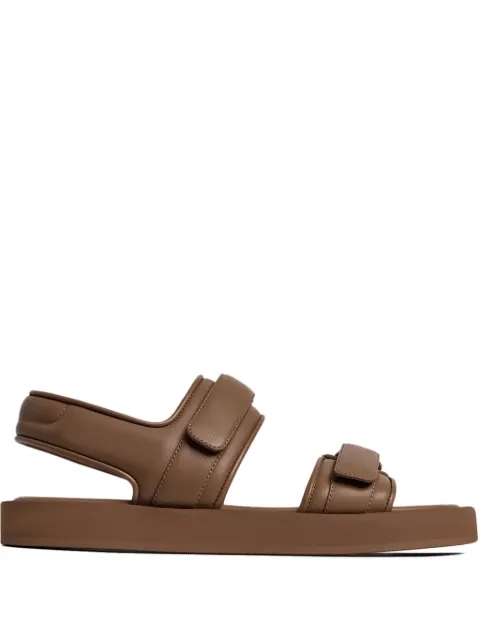 12 STOREEZ leather sandals Brown 131877