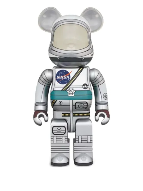 MEDICOM TOY x Nasa BE@RBRICK 1000% fugure Silver MEDI3031