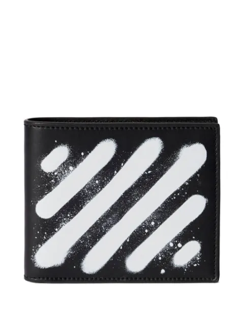 Off-White graphic-print wallet Black OMNC09BF25LEA001