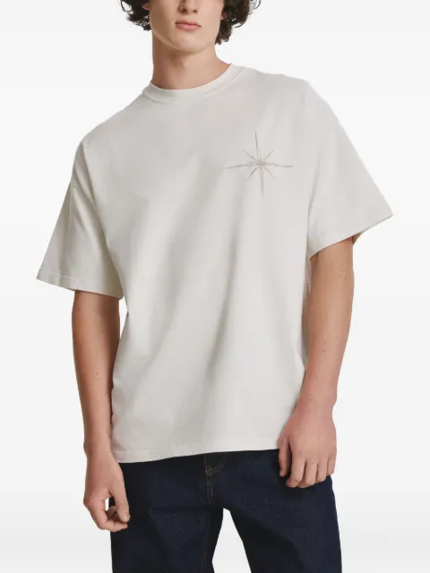 IRINA VOINEA embroidered T-shirt White IVYAK18