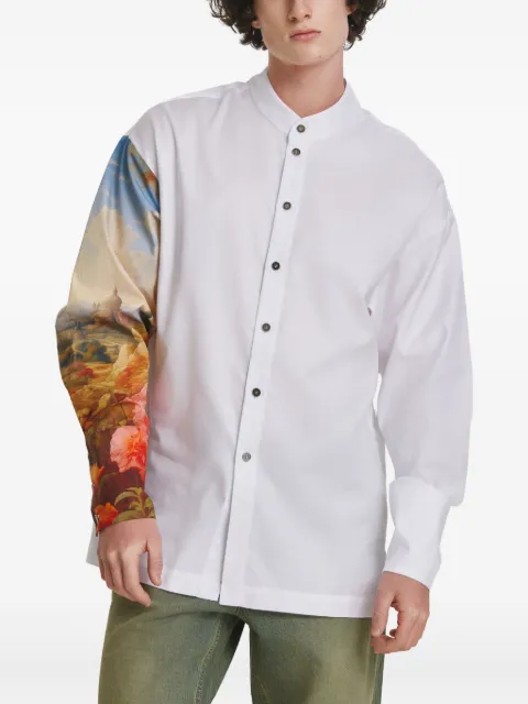 IRINA VOINEA Hybrid shirt White IVYAI23