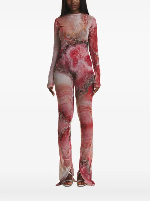 IRINA VOINEA long-sleeve bodysuit Pink IVYAK27