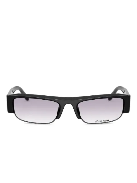 Miu Miu Eyewear B07S rectangle-frame sunglasses Black MUB07S16K04O