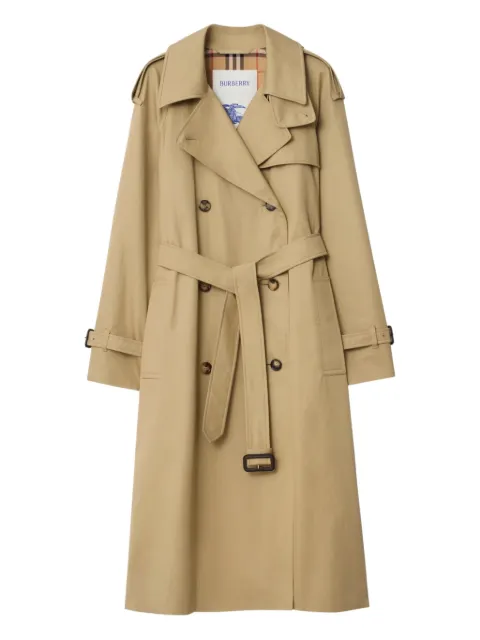Burberry long Castleford trench coat Neutrals 8119066
