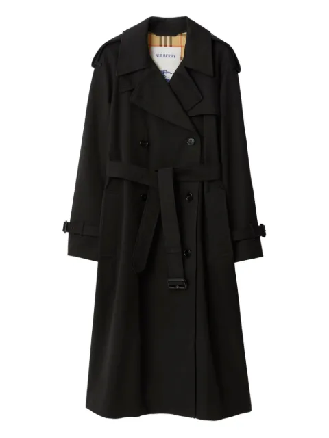 Burberry long Castleford trench coat Black 8119071