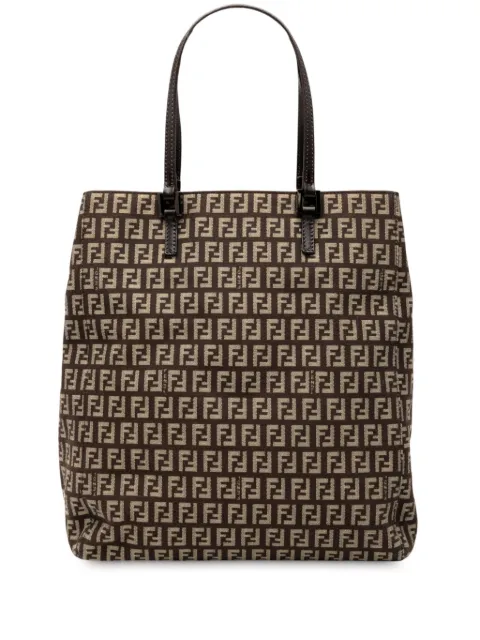 Fendi Pre-Owned 2000-2010 Zucchino Canvas tote bag Brown T14UL7ZQNLZU7QXX
