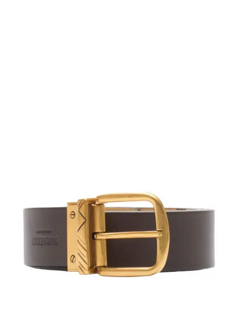Burberry reversible Check pin belt Neutrals 8119998