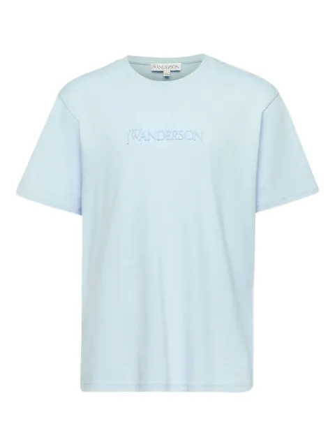JW Anderson logo T-shirt Blue JT0282PG1510806