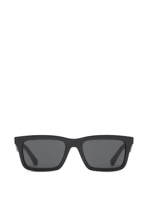 Burberry Eyewear logo rectangular sunglasses Black 4084966