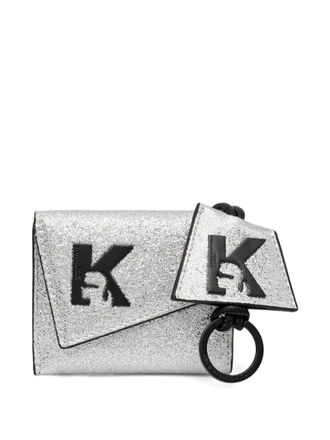 Karl Lagerfeld Jeans Geo Kchain wallet Silver A4W32063290