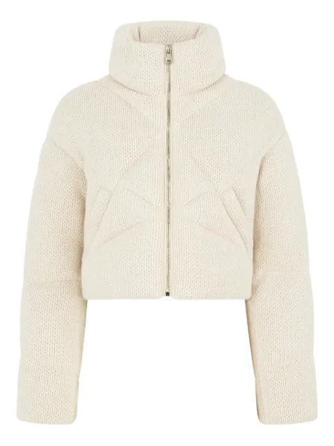 Khrisjoy zip-fastening jacket Neutrals KWF25R0634KT0004BUT179
