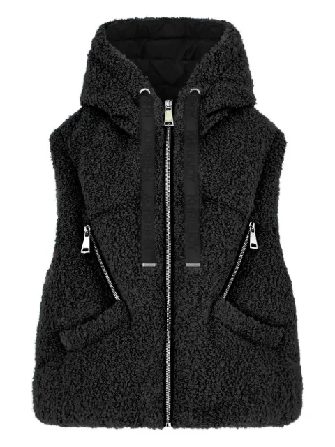 Khrisjoy hooded zip gilet Black KWF25R2803BC0001BLK001
