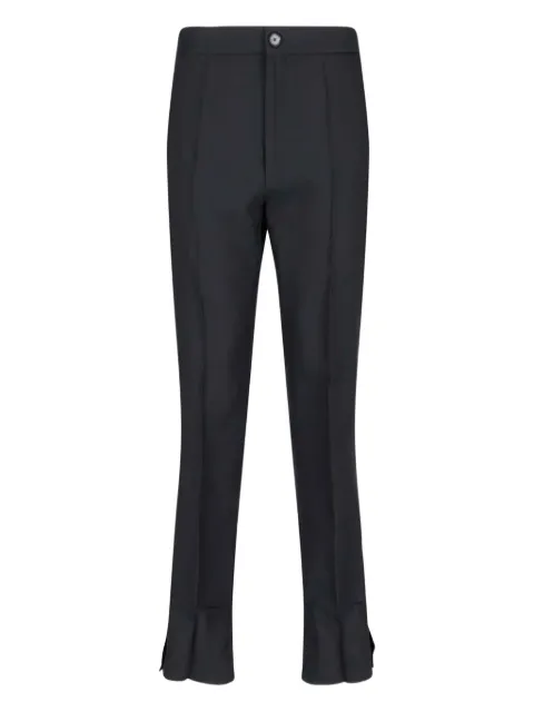 Setchu split cuff trousers Black U001P001W001