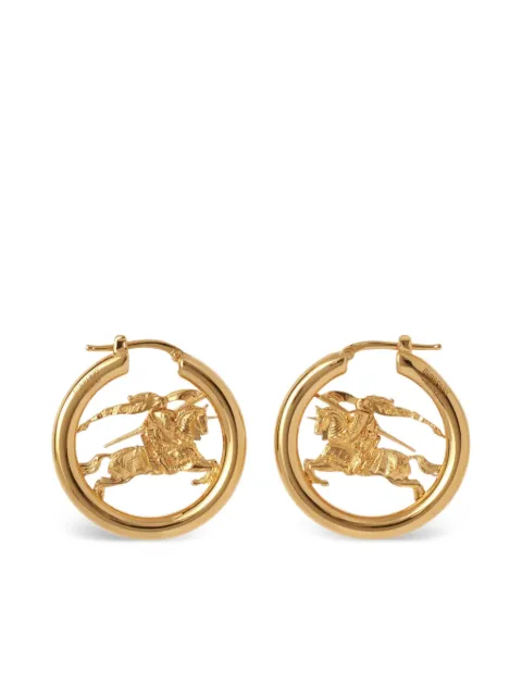 Burberry Knight hoop earrings Gold 8100960
