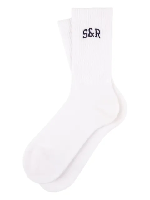 Sporty & Rich logo socks White AC07764082WH01