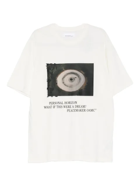 OAMC Peacemaker graphic-print T-shirt White PCM2OT02DJE002