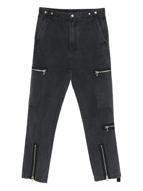 OAMC Peacemaker Flight Pant zip pocket trousers Grey PCM2OP05ACO00899