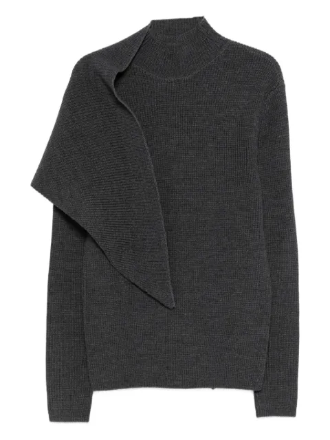 ENTIRE STUDIOS high-neck sweater Grey ESUW2510062AS