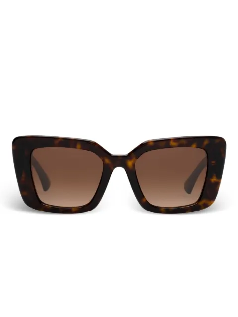 Burberry Eyewear Equestrian Knight Design sunglasses Brown 4084972
