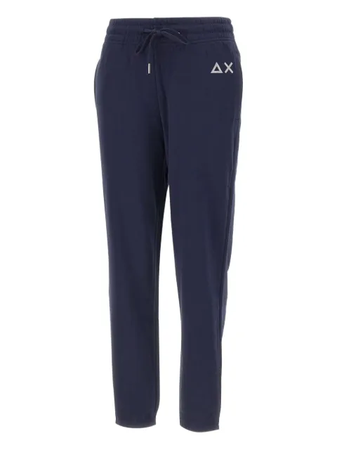 Sun68 drawstring logo-detail track pants Blue F4520407