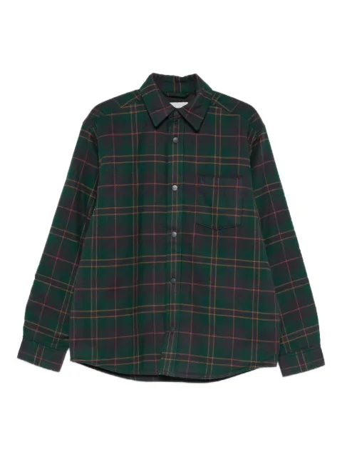 Carhartt WIP plaid pocket jacket Black I035322