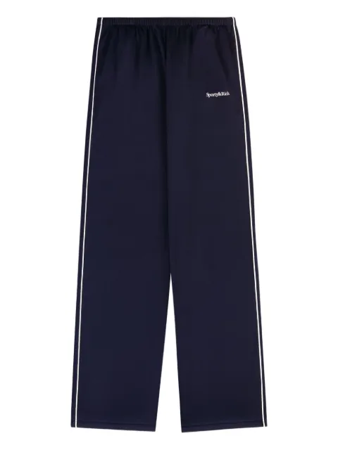 Sporty & Rich stripe trousers Blue PA05464300